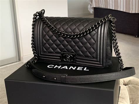 chanel black boyfriend bag|chanel boyfriend bag medium.